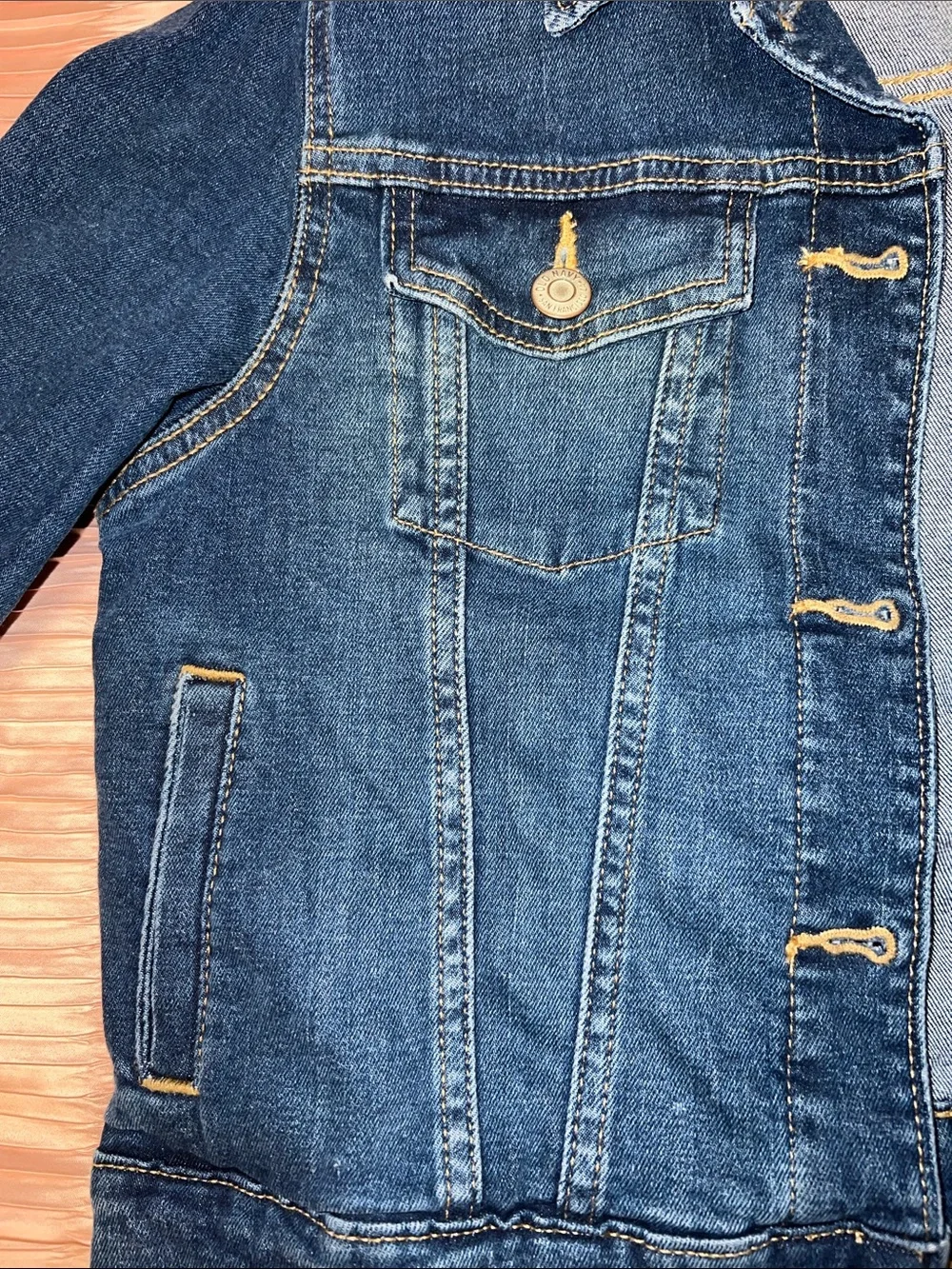 Old Navy Dark Blue Kids Denim Jacket